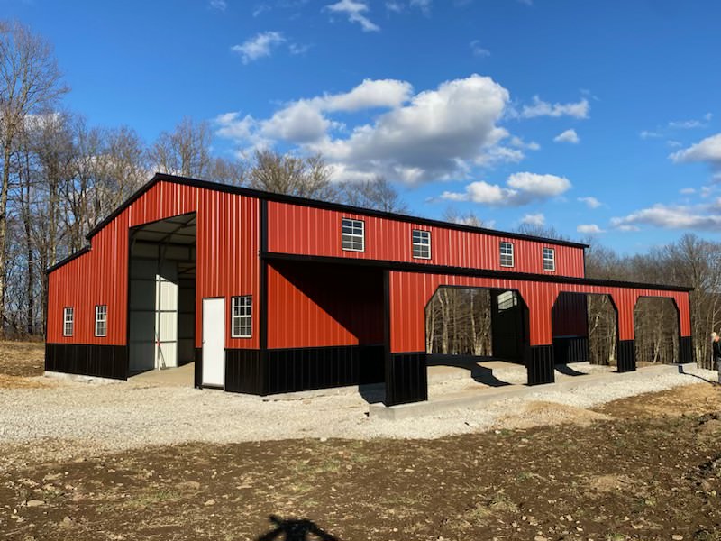 54x51x14 Commercial Building with Lean-To-466